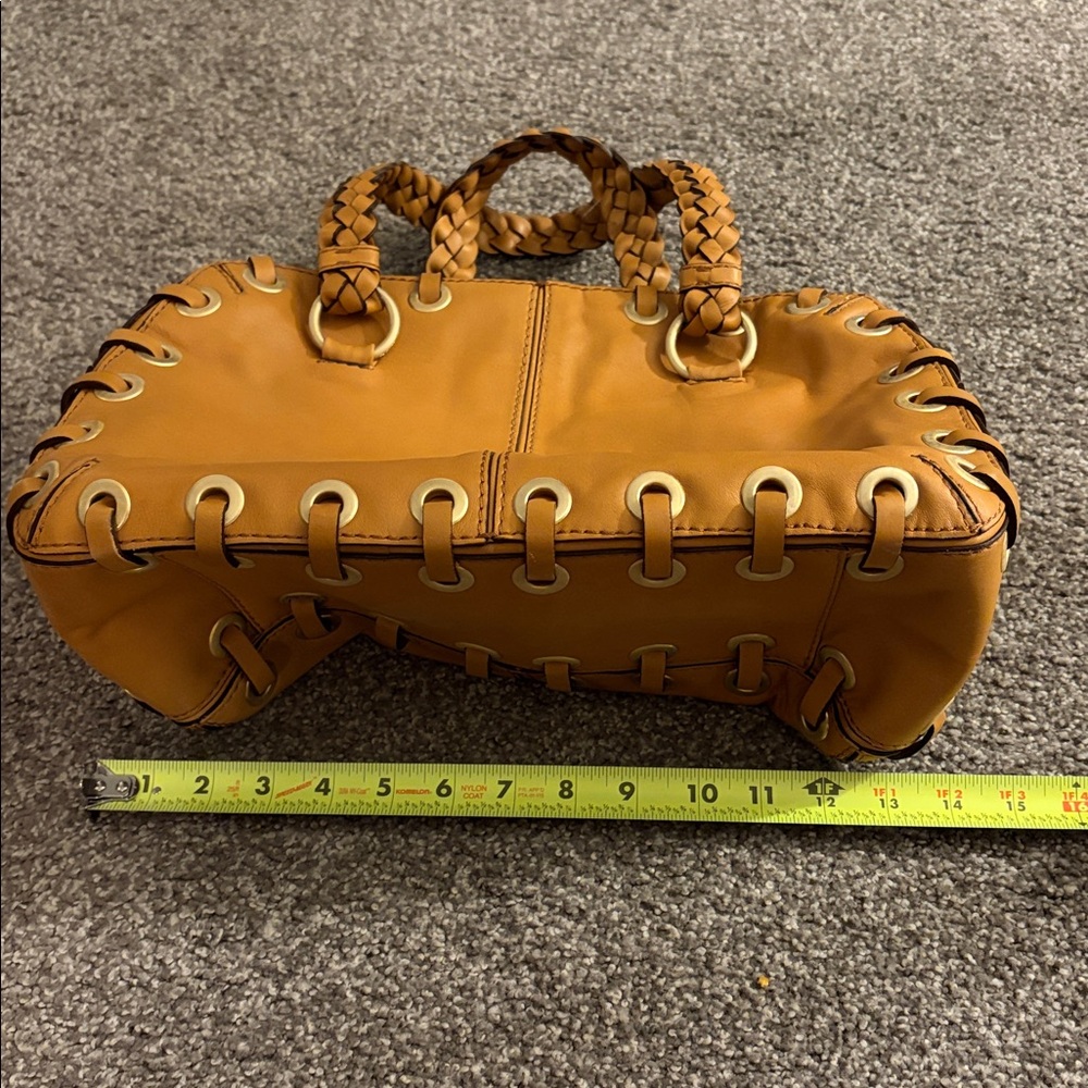Michael Kors Brown Leather Shoulder Bag - Picture 10 of 16